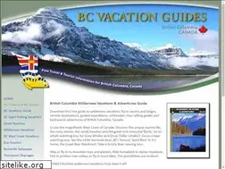Sites similar to bcwildernessvacations.com