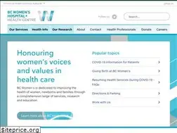 Sites similar to bcwomens.ca
