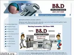 Sites similar to bdappliance.net