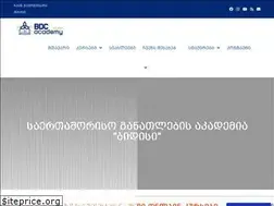 Sites similar to bdc-academy.ge