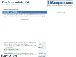 Sites similar to bdcoupons.com