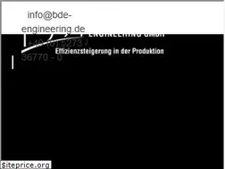 Sites similar to bde-engineering.de