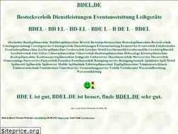 Sites similar to bdel.de