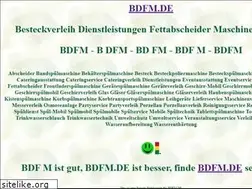 Sites similar to bdfm.de