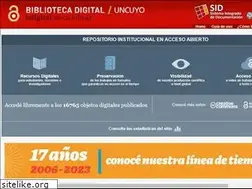 Sites similar to bdigital.uncu.edu.ar