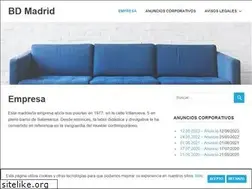 Sites similar to bdmadrid.com