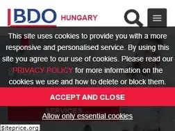 Sites similar to bdo.hu