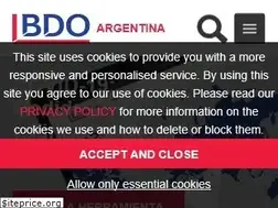 Sites similar to bdoargentina.com