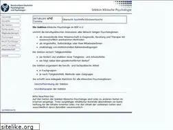 Sites similar to bdp-klinische-psychologie.de