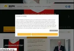 Sites similar to bdpk.de