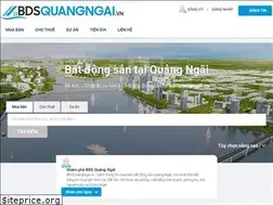 Sites similar to bdsquangngai.vn