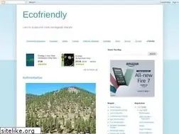 Sites similar to be-eco-friendly.blogspot.com