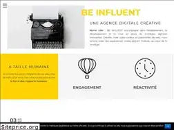 Sites similar to be-influent.com