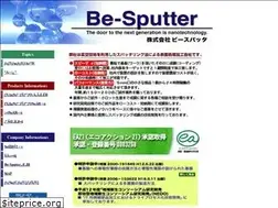 Sites similar to be-sputter.co.jp