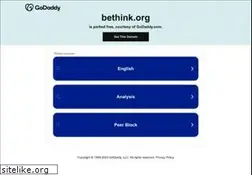Sites similar to be-think.org
