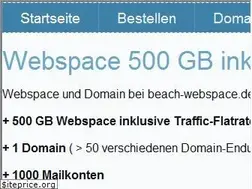 Sites similar to beach-webspace.de