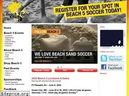 Sites similar to beach5sandsoccerseries.com