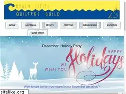 Sites similar to beachcitiesquilters.org