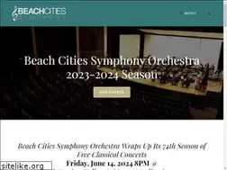 Sites similar to beachcitiessymphony.org
