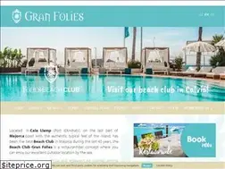 Sites similar to beachclubgranfolies.com