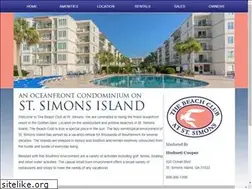 Sites similar to beachclubstsimons.com