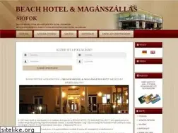 Sites similar to beachhotel.hu