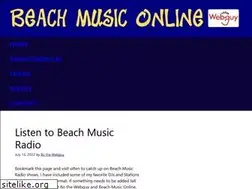 Sites similar to beachmusicradio.com