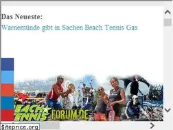 Sites similar to beachtennisforum.de