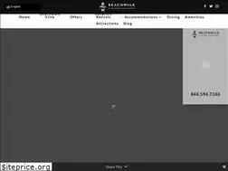 Sites similar to beachwalkresortfl.com