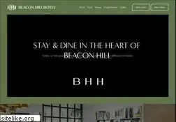 Sites similar to beaconhillhotel.com