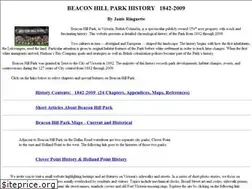 Sites similar to beaconhillparkhistory.org