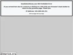 Sites similar to beadednecklaces.com