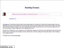 Sites similar to beadingforums.com