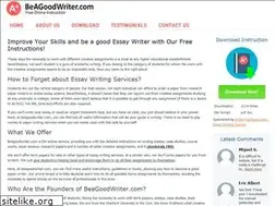 Sites similar to beagoodwriter.com