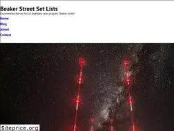 Sites similar to beakerstreetsetlists.com