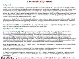 Sites similar to bealconjecture.com