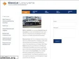 Sites similar to bealelawyers.com.au