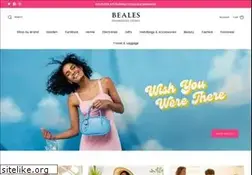 Sites similar to beales.co.uk