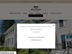 Sites similar to bealhouse.com