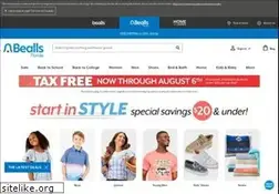 Sites similar to beallsdepartmentstores.com