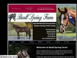 Sites similar to beallspringfarm.com