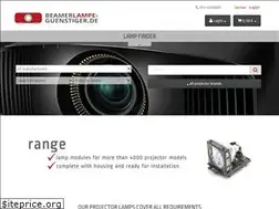 Sites similar to beamerlampe-guenstiger.de