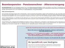 Sites similar to beamtenpension.de