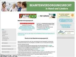 Sites similar to beamtenversorgungsrecht.de