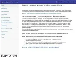 Sites similar to beamter-werden.de