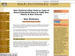 Sites similar to bear-dictionary.com