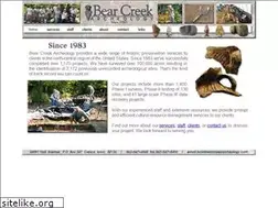 Sites similar to bearcreekarcheology.com