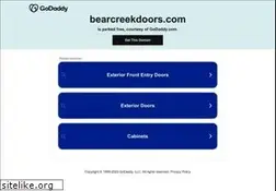 Sites similar to bearcreekdoors.com