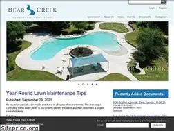 Sites similar to bearcreekranchhoa.com