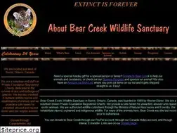 Sites similar to bearcreeksanctuary.com
